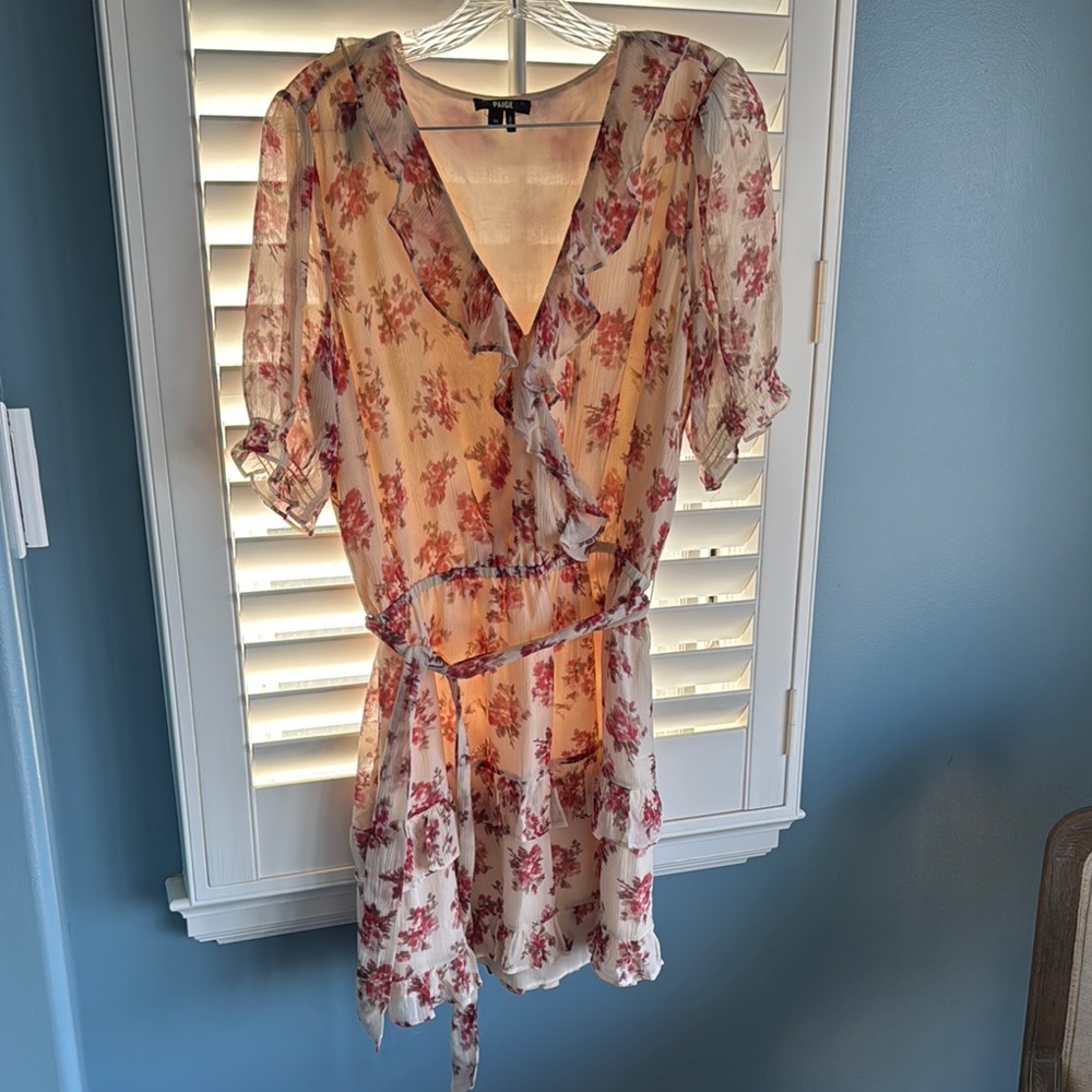 Floral Ruffle Dress - Picture 5 of 5